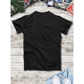 Men Letter Graphic Tee